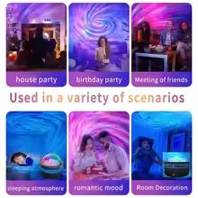 LED Galaxy Projector Light