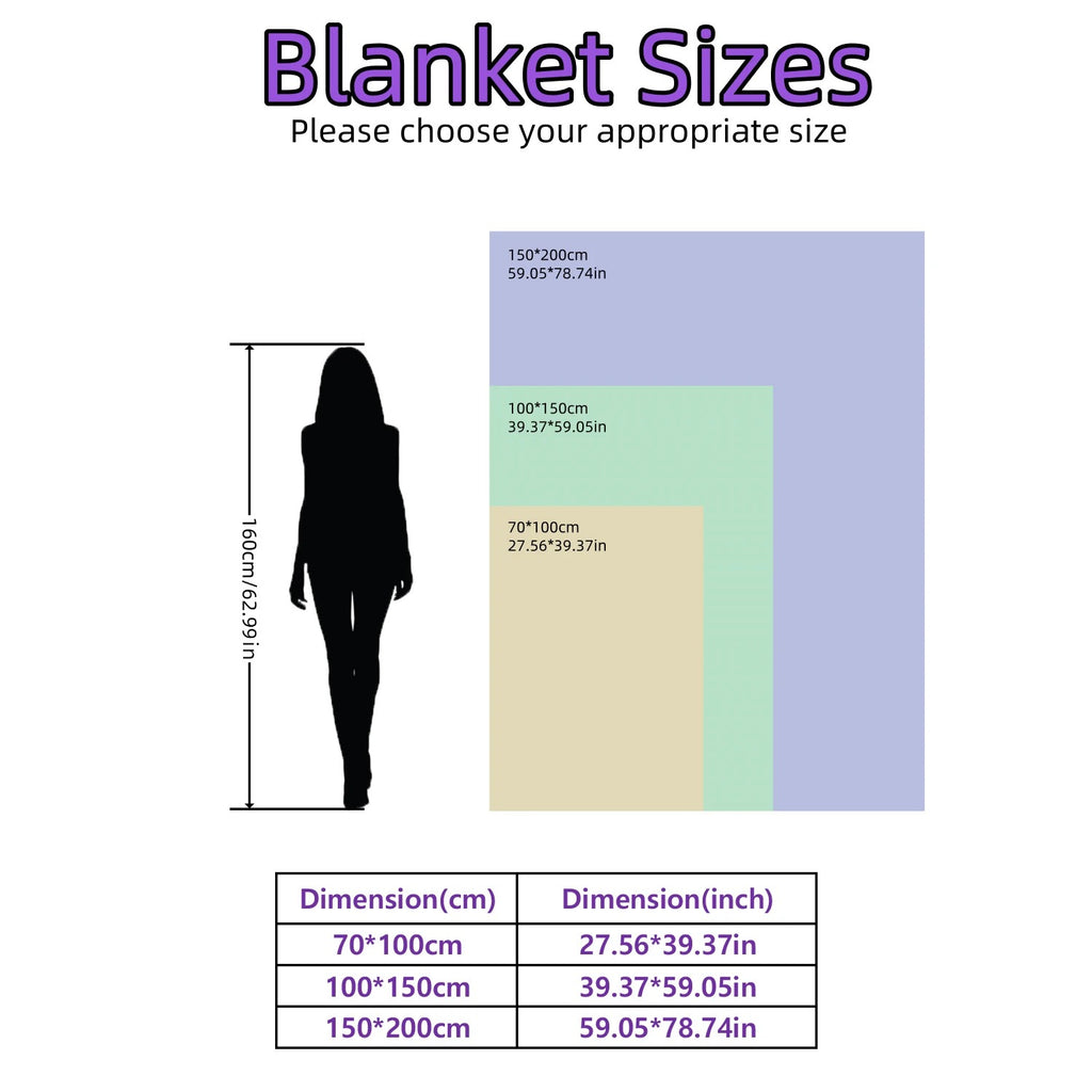3D Plush 1pc Luxurious Fleece Blanket